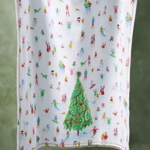 Anthropologie Other - Tis the Season tea towel